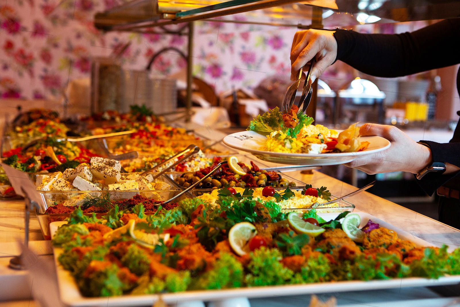 Das Frühstücksbuffet im IDEAL